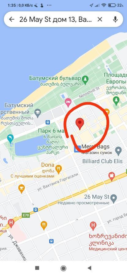 Apartment On 26 May Str Batumi Zewnętrze zdjęcie